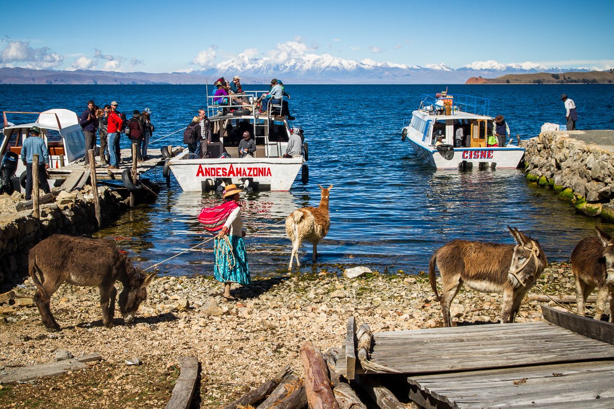 Titicaca lake