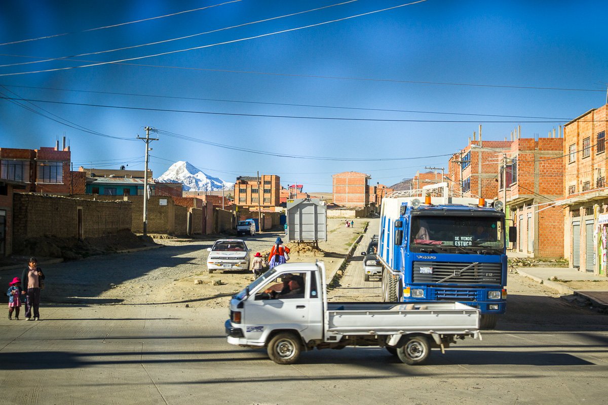 La Paz suburbs
