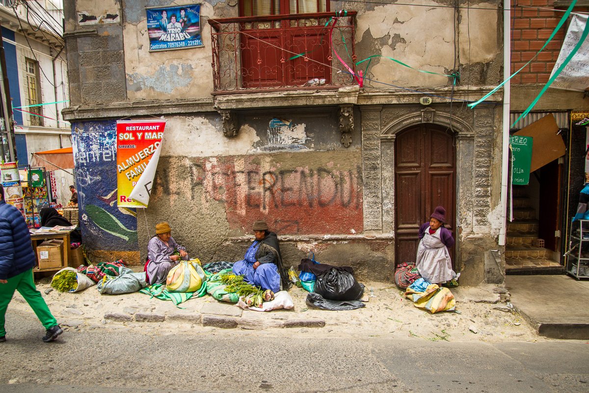 La Paz sellers