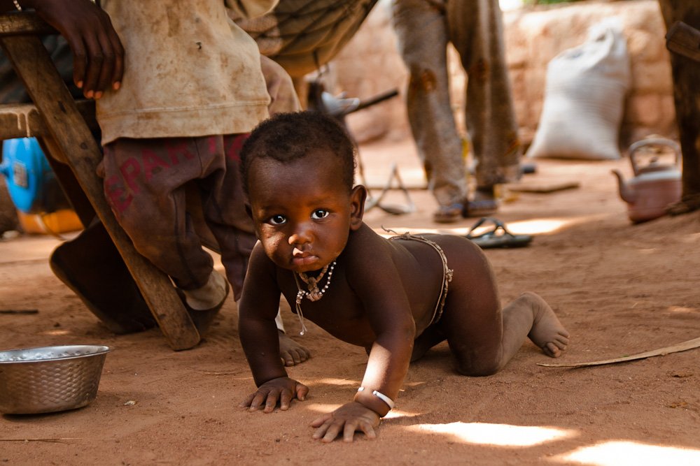 Burkina Bady crawling