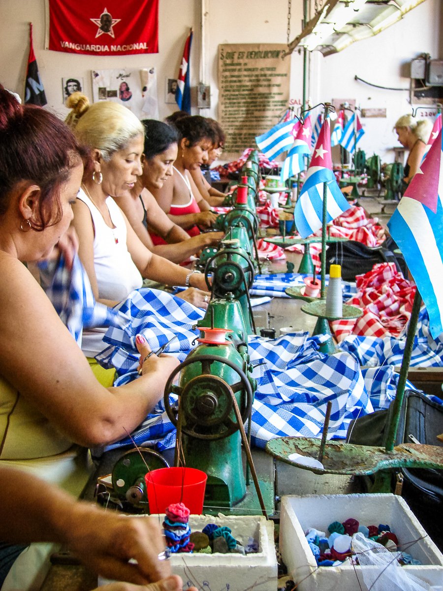 Cuban factory