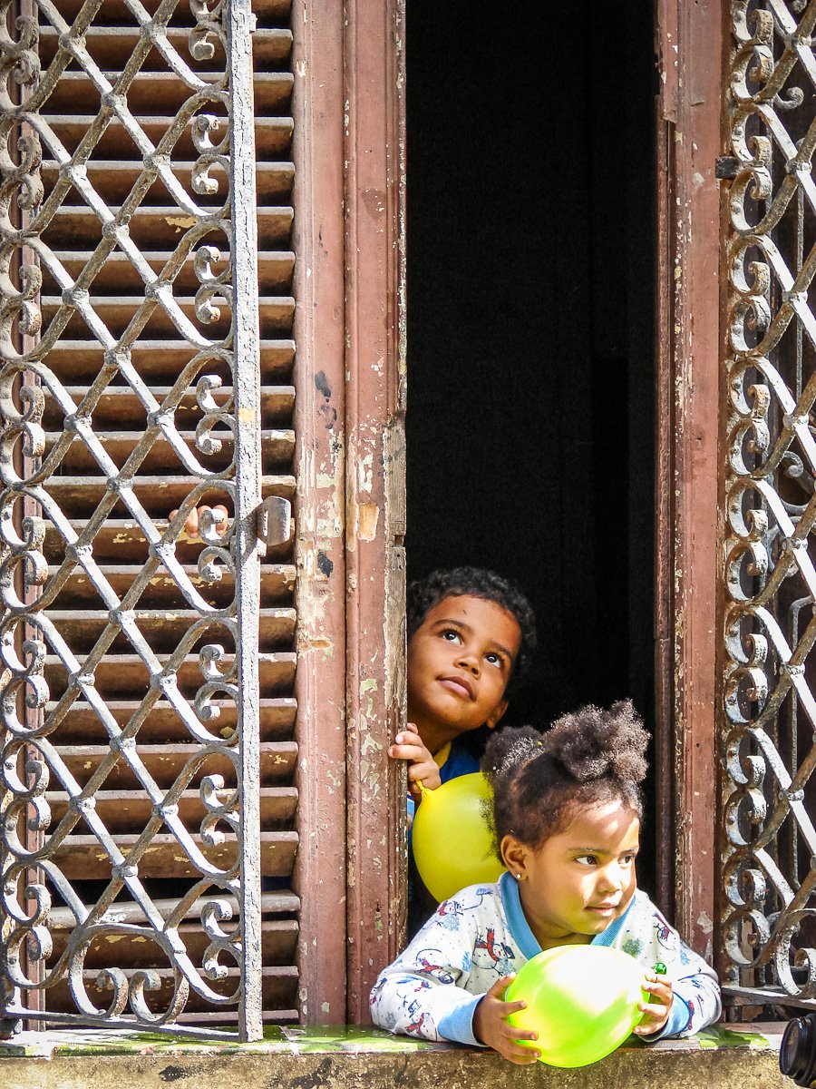 Kids in the window