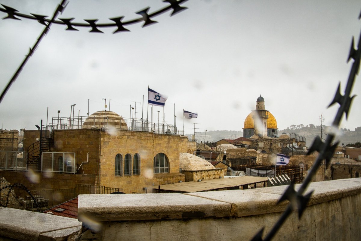 The temple Mount view