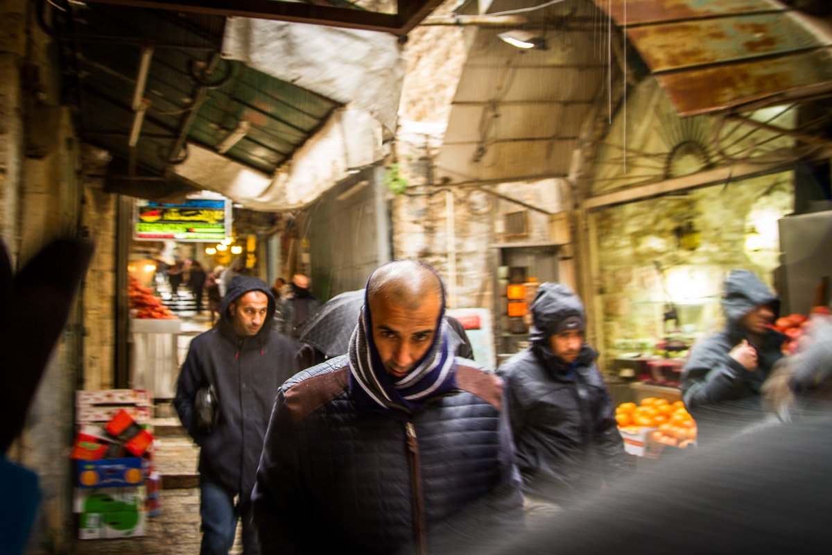 Jerusalem souk alley