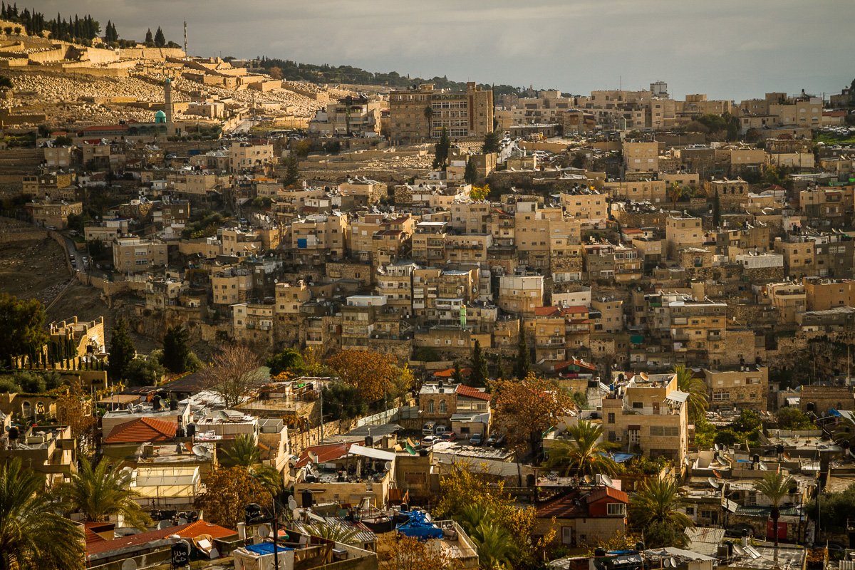 Jerusalem surrounding panorama
