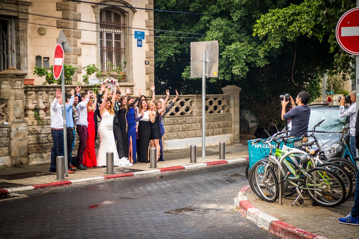 Isreaeli wedding celebration