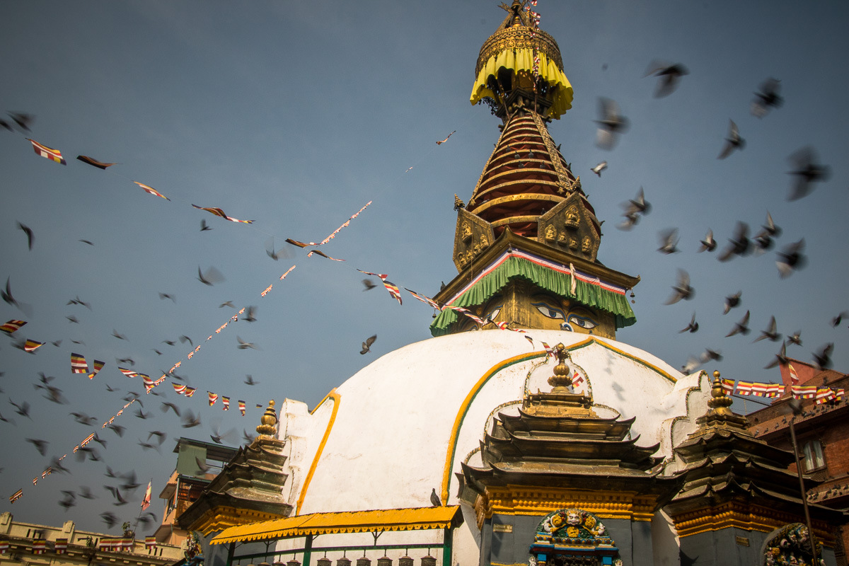 Kathmandu Buddhist stupa