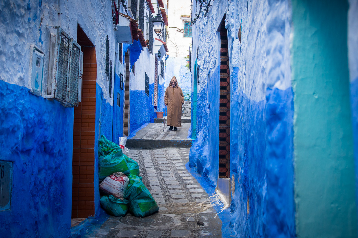Chefchaouen elderly