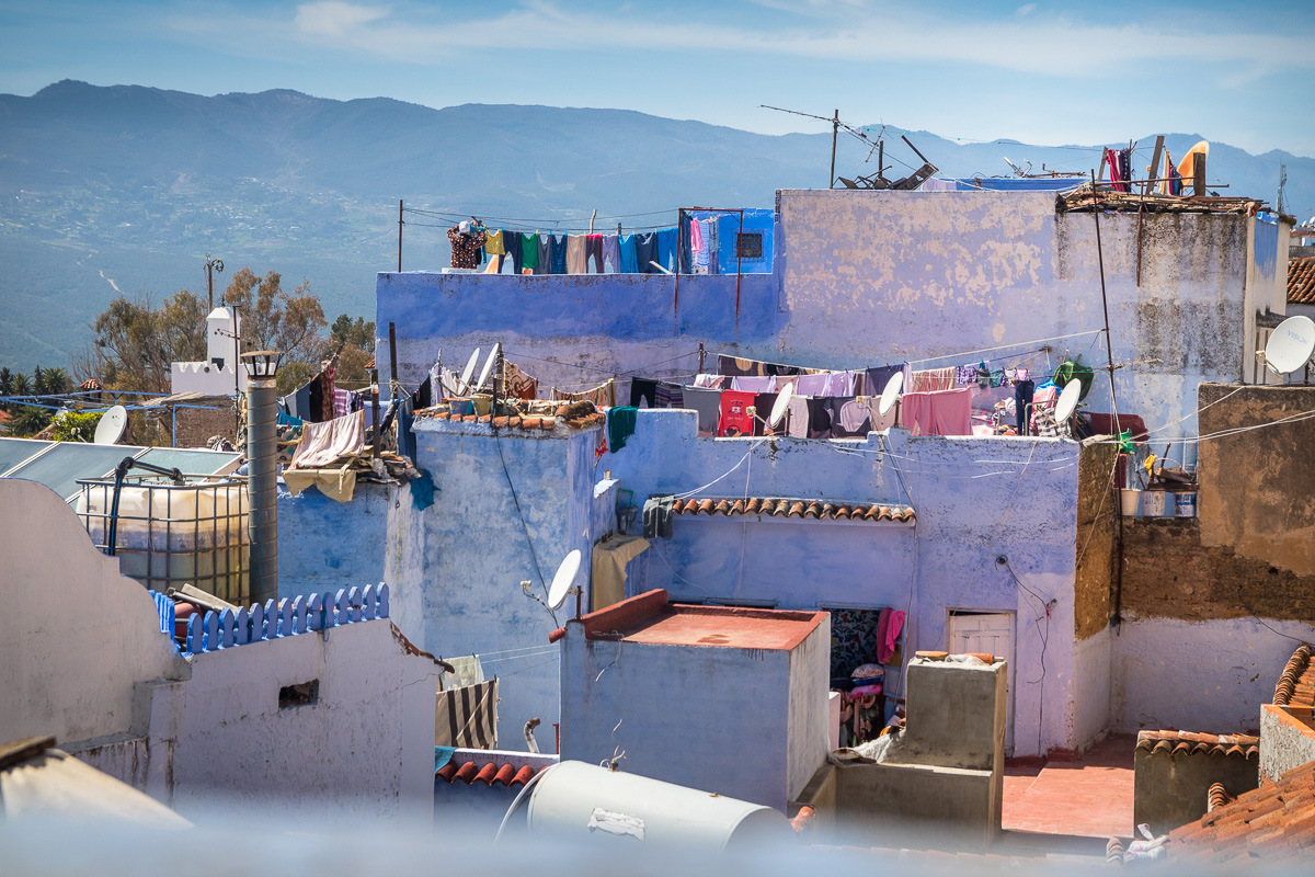 Chefchaouen washing