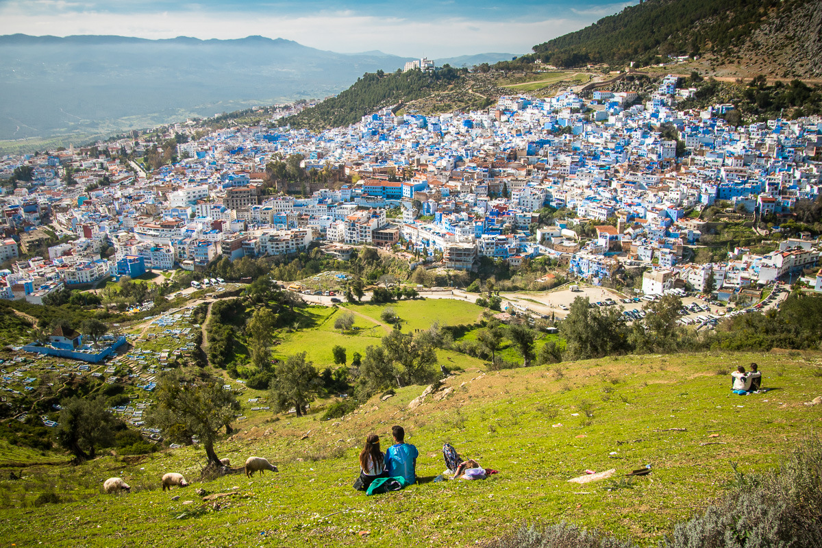 Chefchaouen panorama