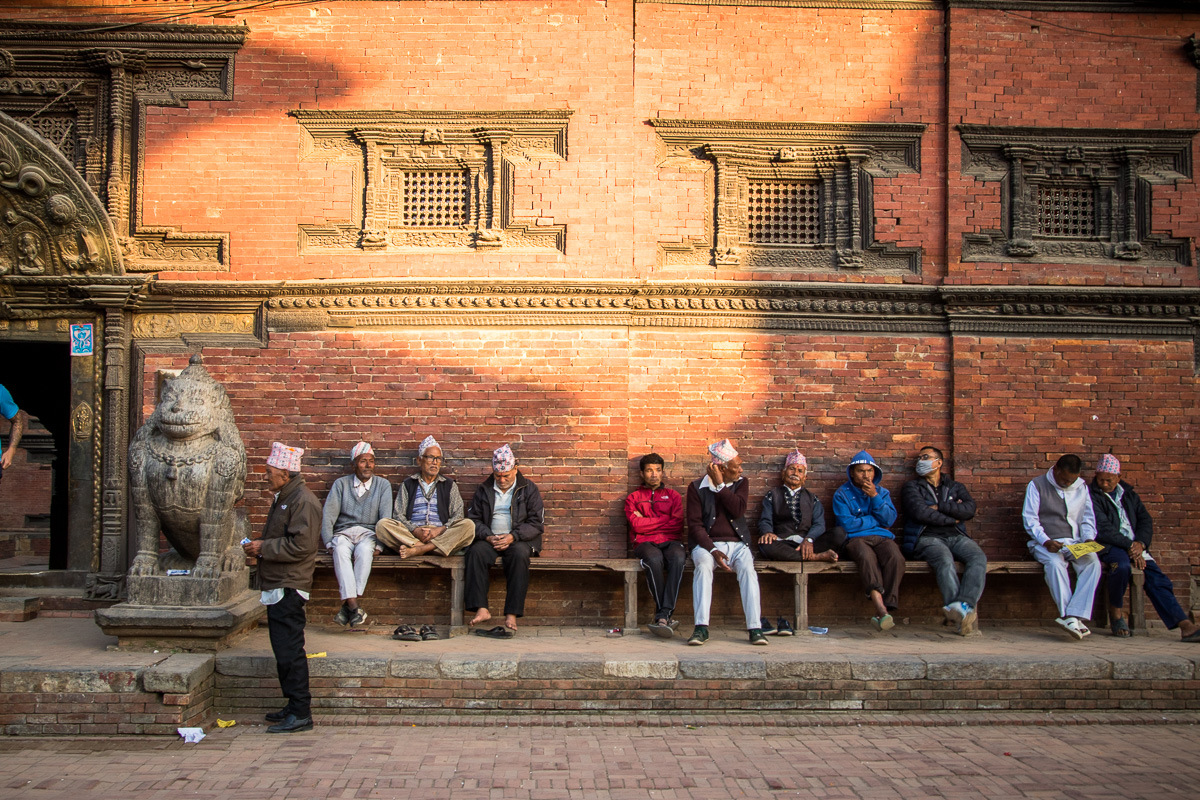 Patan People Watching