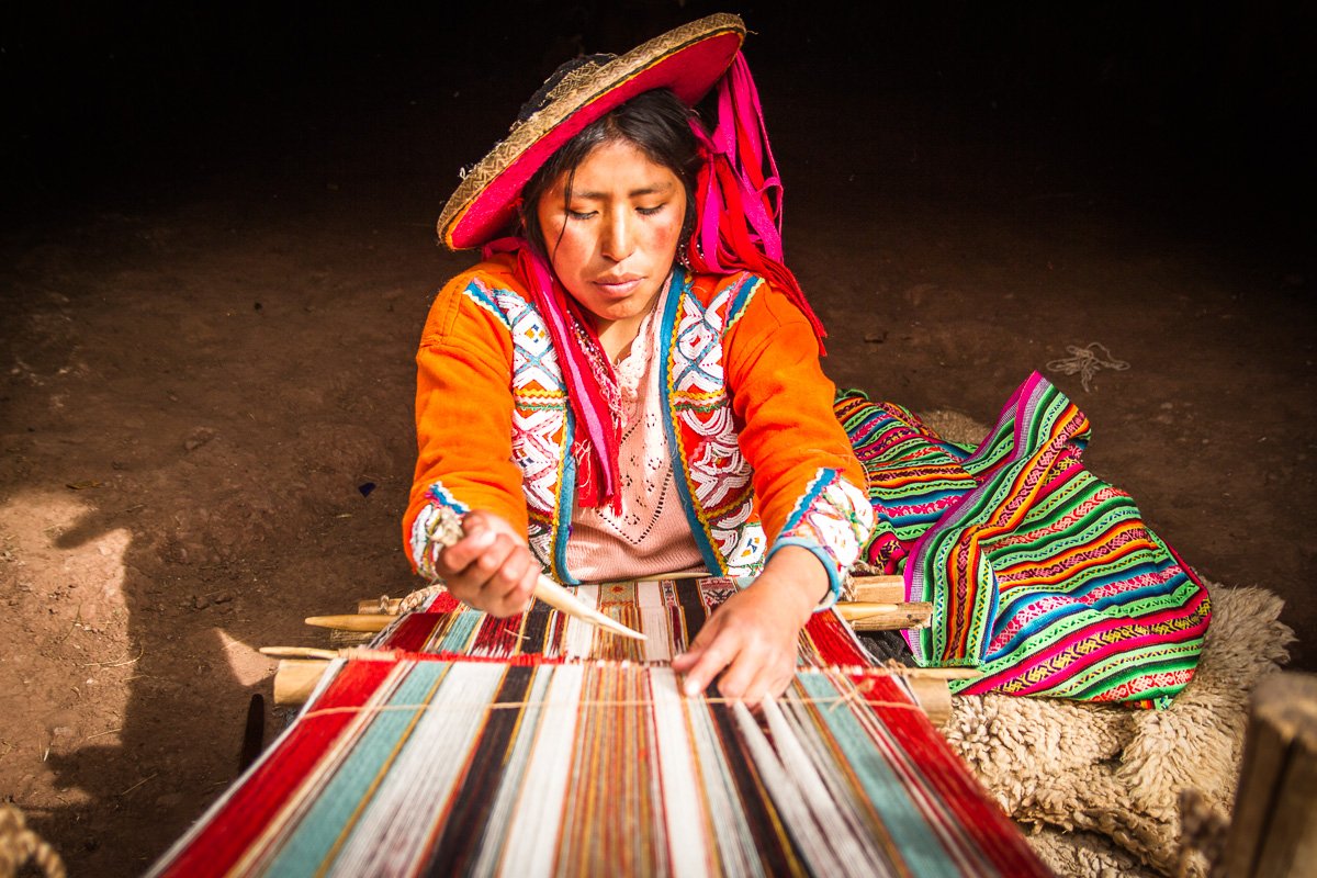Weaving fabric
