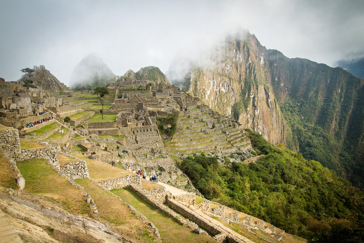 Machu Picchu fog