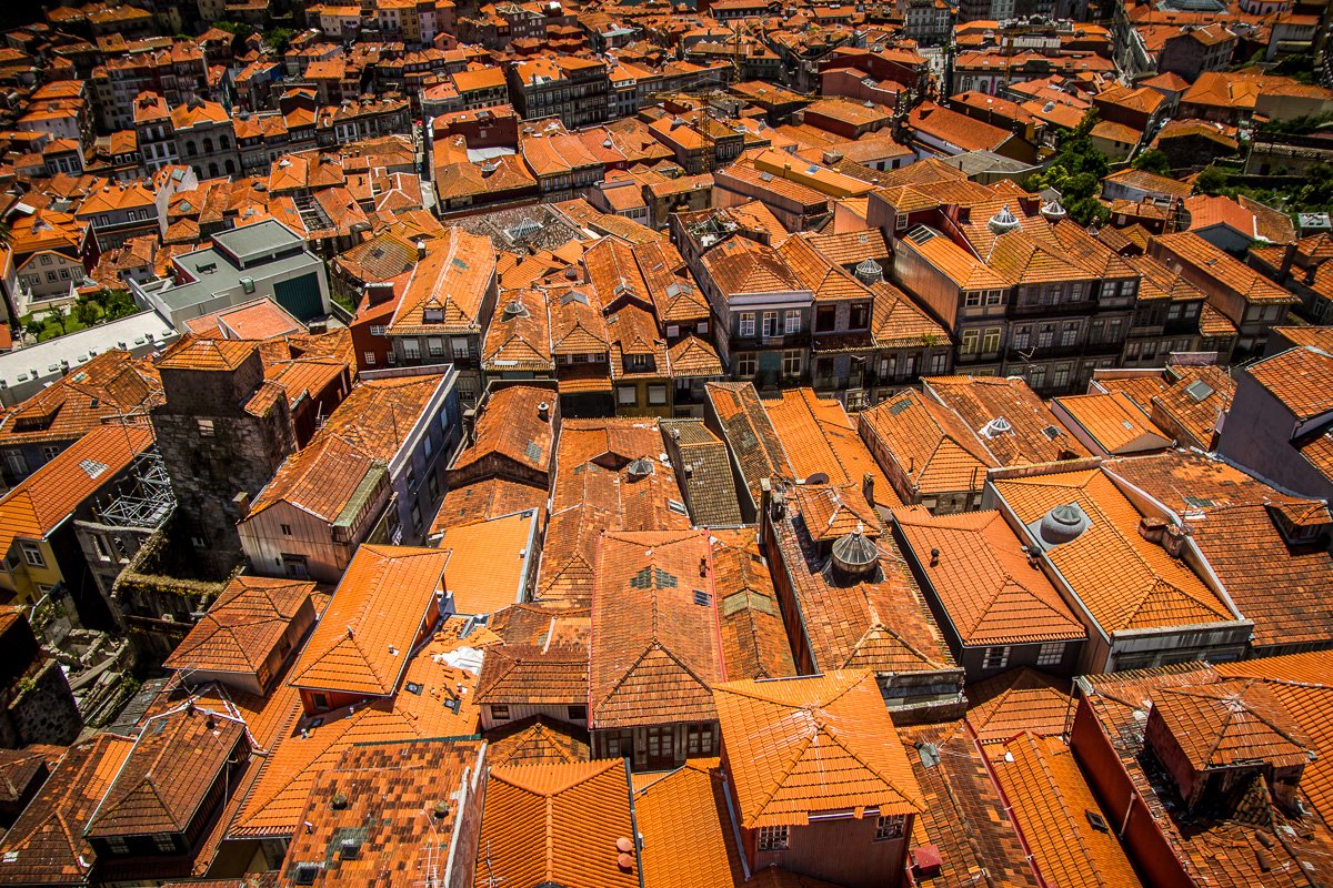 Porto rooftops
