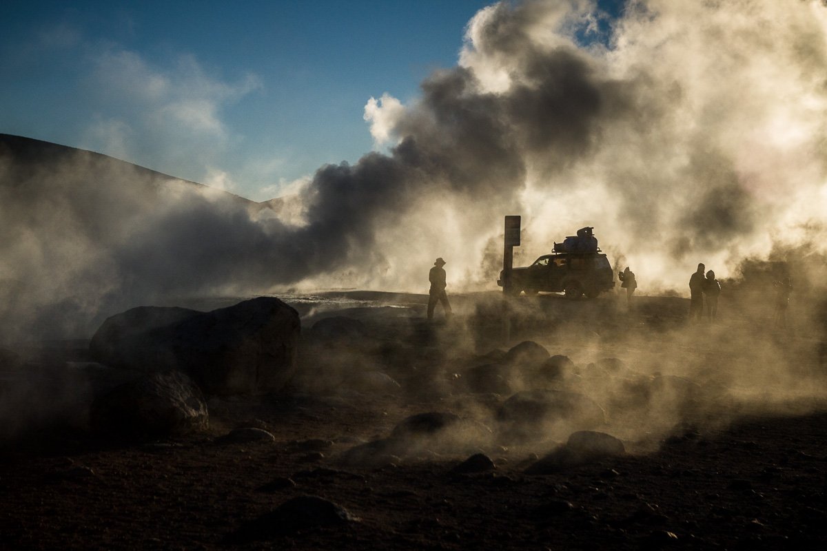Uyuni geysers
